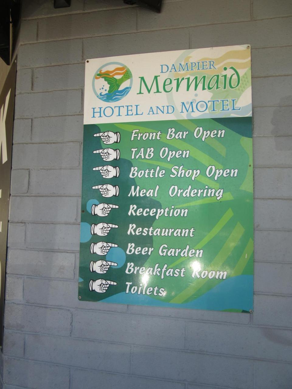 Dampier Mermaid Hotel Karratha Exterior foto